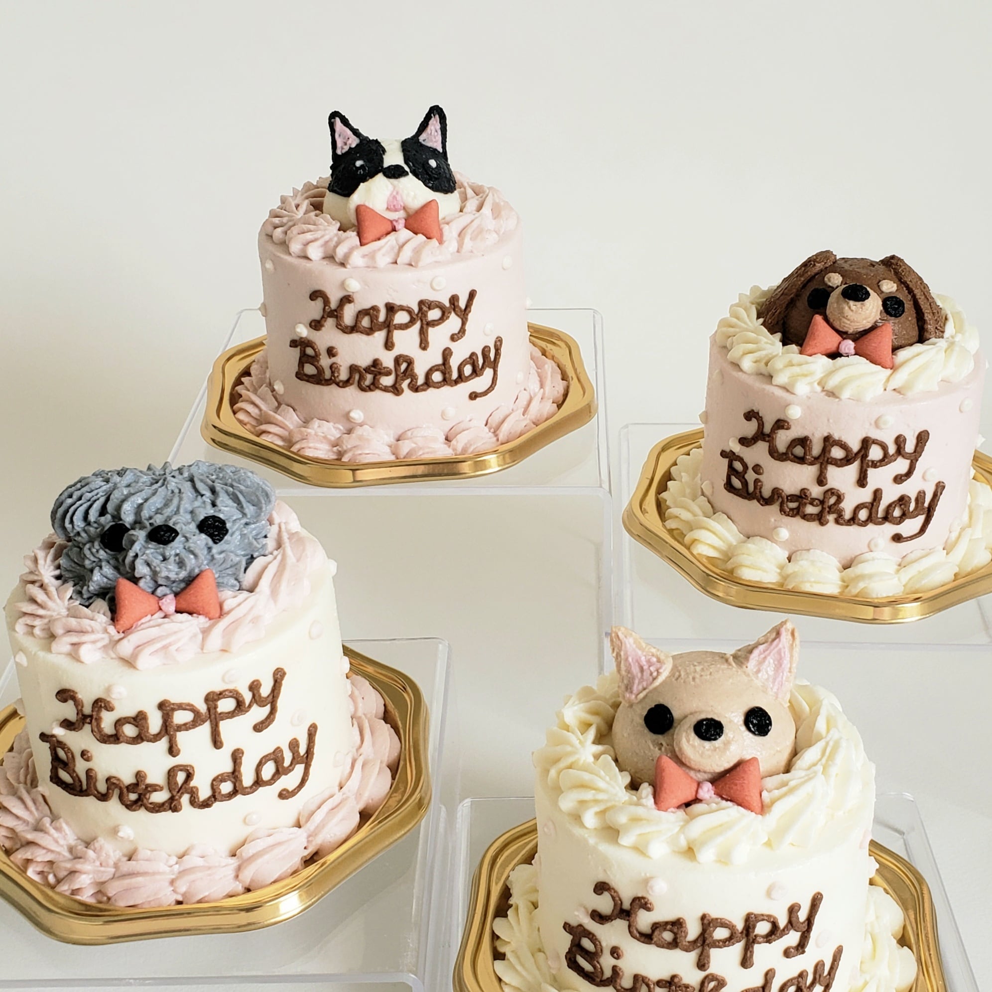 選べるワンちゃんバースデーケーキ(7cm) | Party Dog