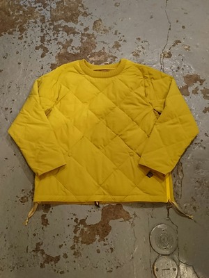 COMFY OUTDOOR GARMENT "PULLOVER STRETCH DOWN" Mustard Color