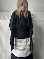 "keiji ITAKURA" Deformation Stripe Vest