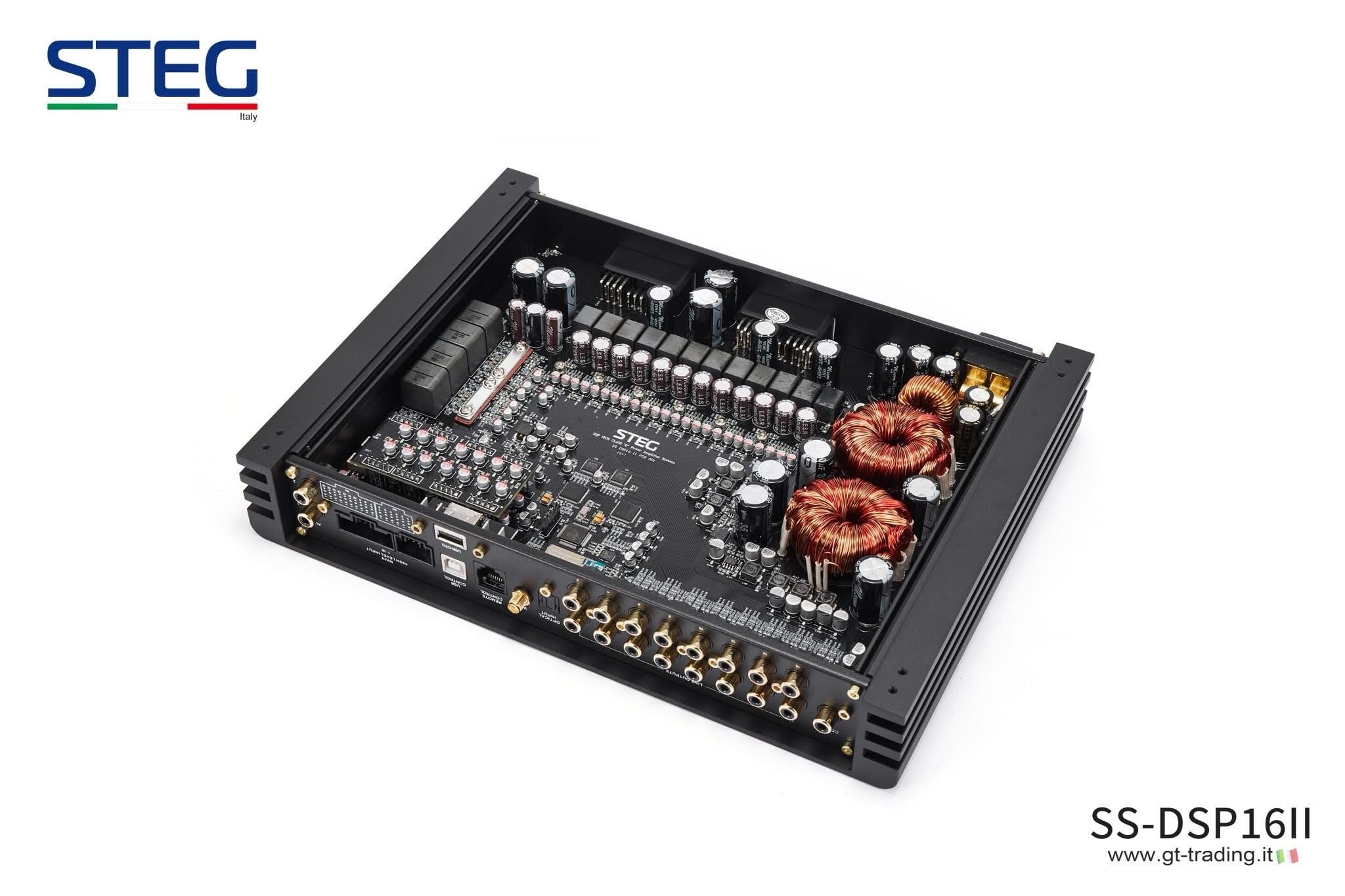 受注販売品】【国内正規品】STEG 「SS-DSP16ii」ハイエンド16chアンプ