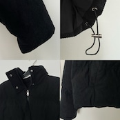 【受注予約:11月上旬入荷予定】中綿コーデュロイドロストBZ/ブラック
