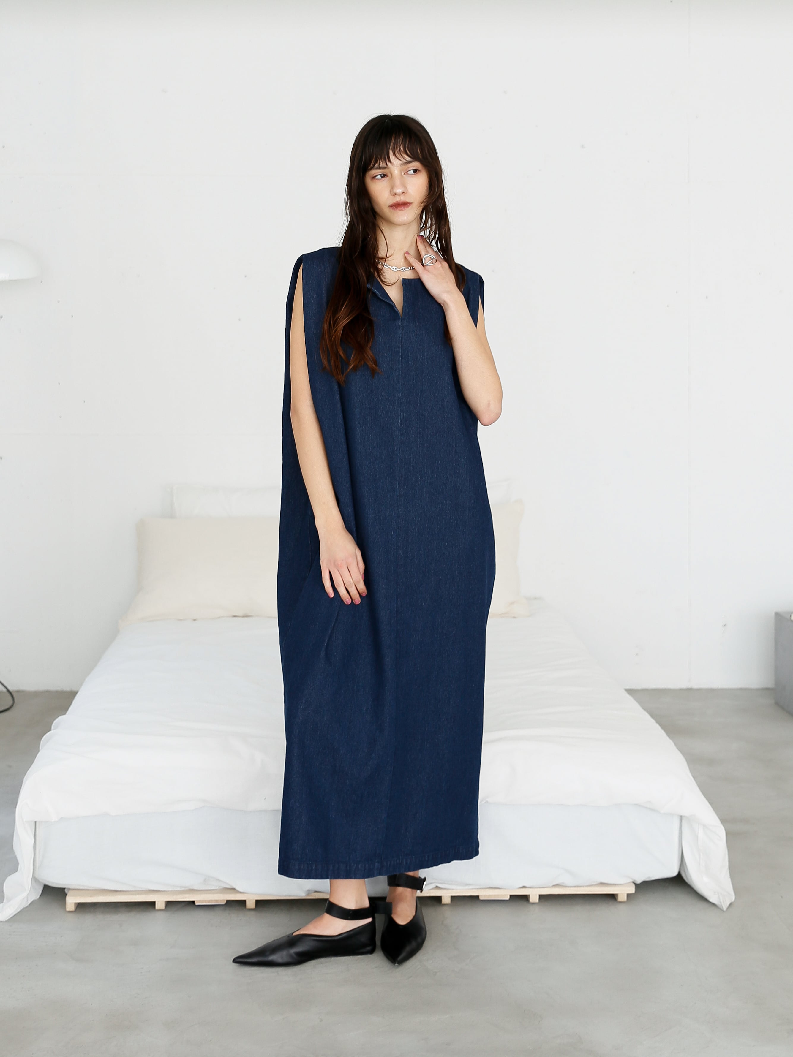 box denim onepiece | Katrin TOKYO