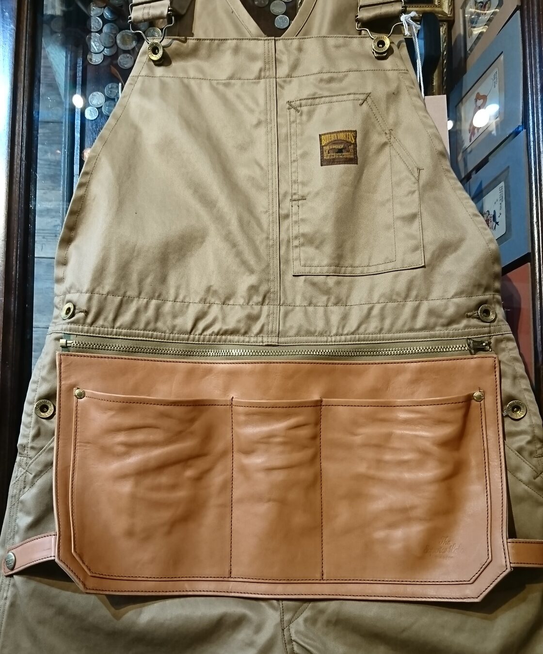 the superior labor bbw apron bib overall シュペリオールレイバー 
