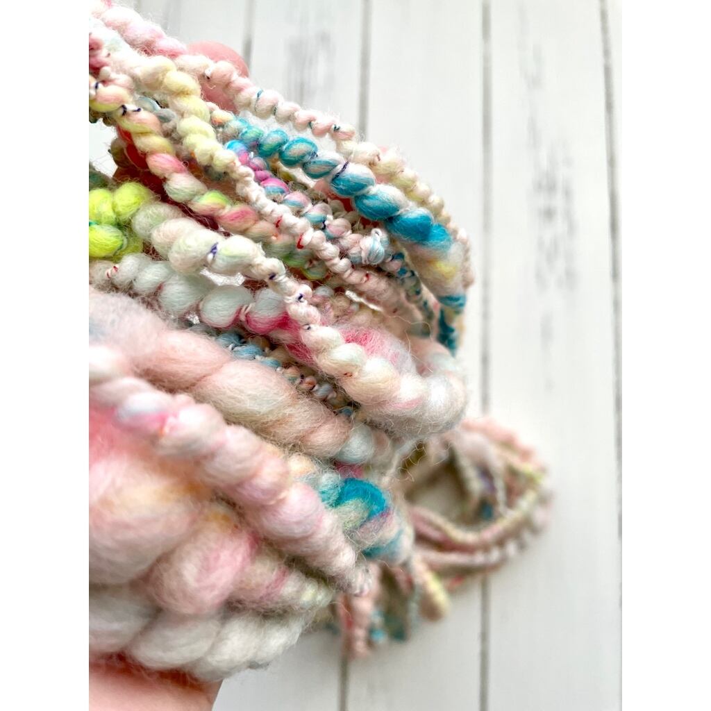 アートヤーン  手紡ぎ糸【21-1204】