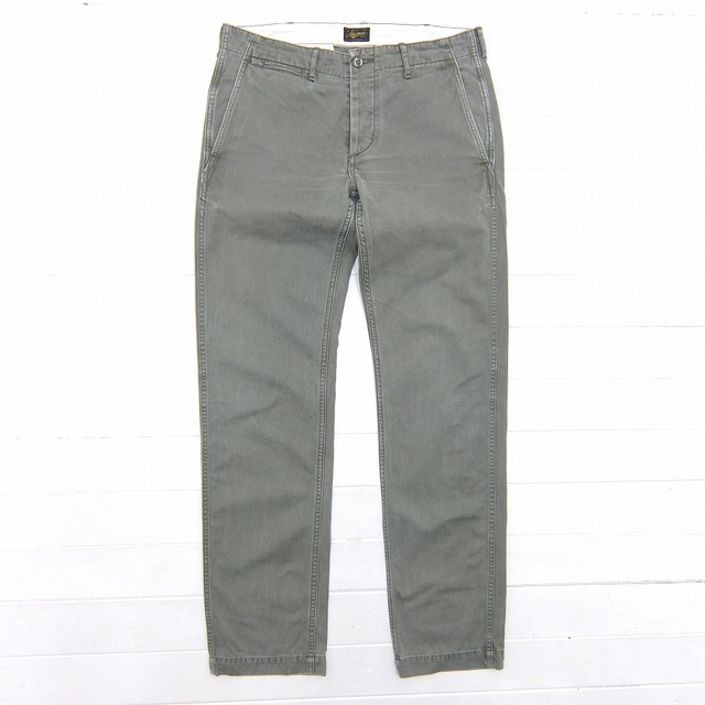 STEVENSON OVERALL CO. スティーブンソンオーバーオール 963-OXO SLIM CHINO TROUSER チノパン W35