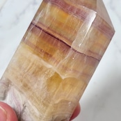 キャンディーフローライト*タワー*250715*天然石*タワー*置き物*インテリアストーン