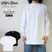 【sha-04】SHAKA WEAR 7.5 OZ MAX HEAVYWEIGHT LONG SLEEVE 長袖 Tシャツ M L X メンズ 大きいサイズ プレーン ロンT 長袖 無地