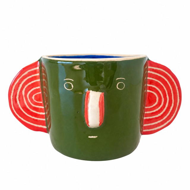 John Molesworth "Colourful Head"ceramics ジョン・モールスワース No.2