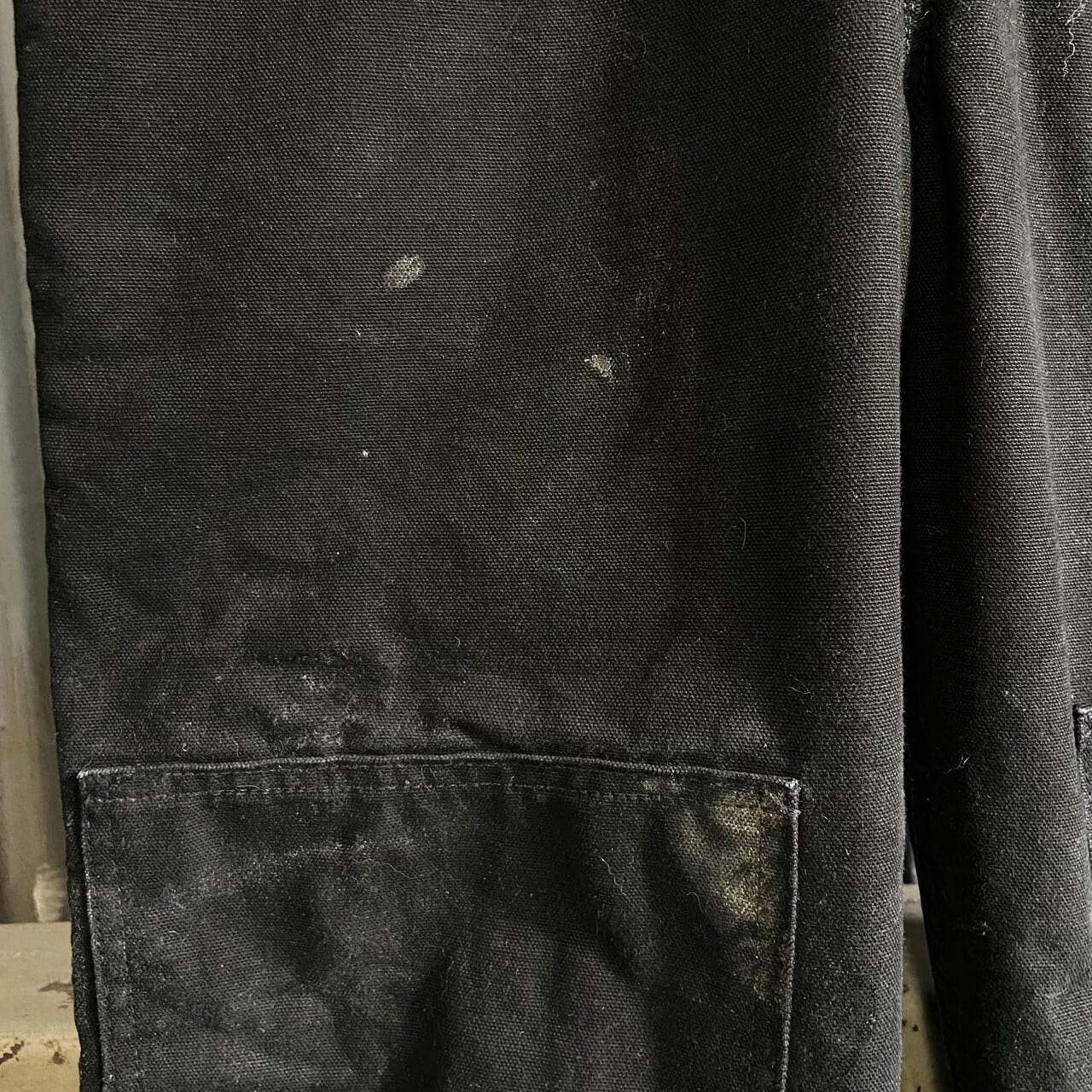 90年代 USA製 Carhartt カーハート ダック地 ナイロン オーバーオール