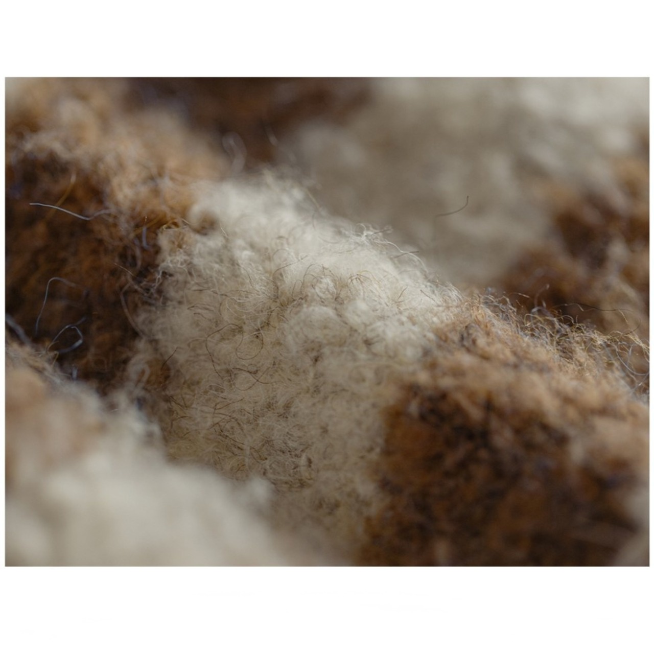 Oversize Striped Knitted Sweater / オーバーサイズ ストライプ ニット セーター