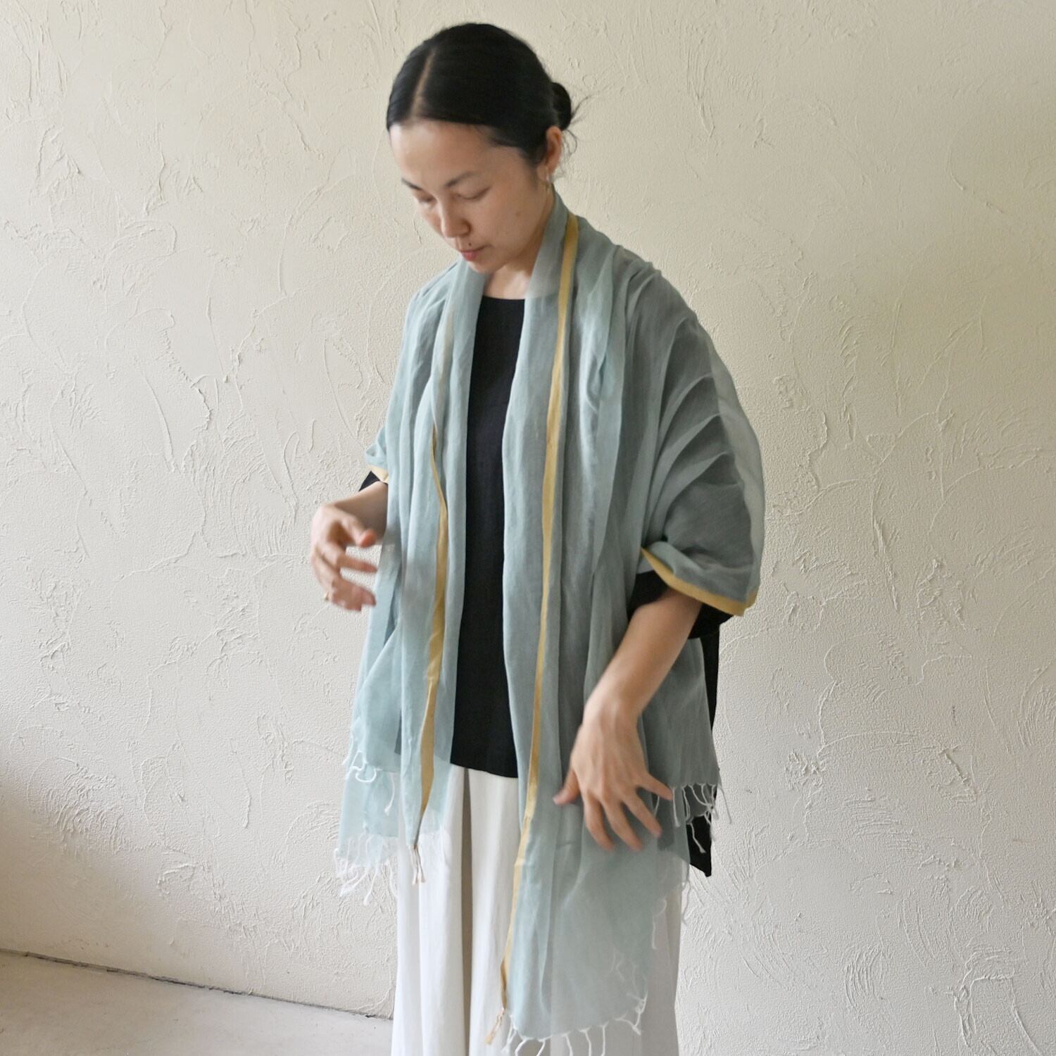 【sisam】フワリストール|手織オーガニックコットン