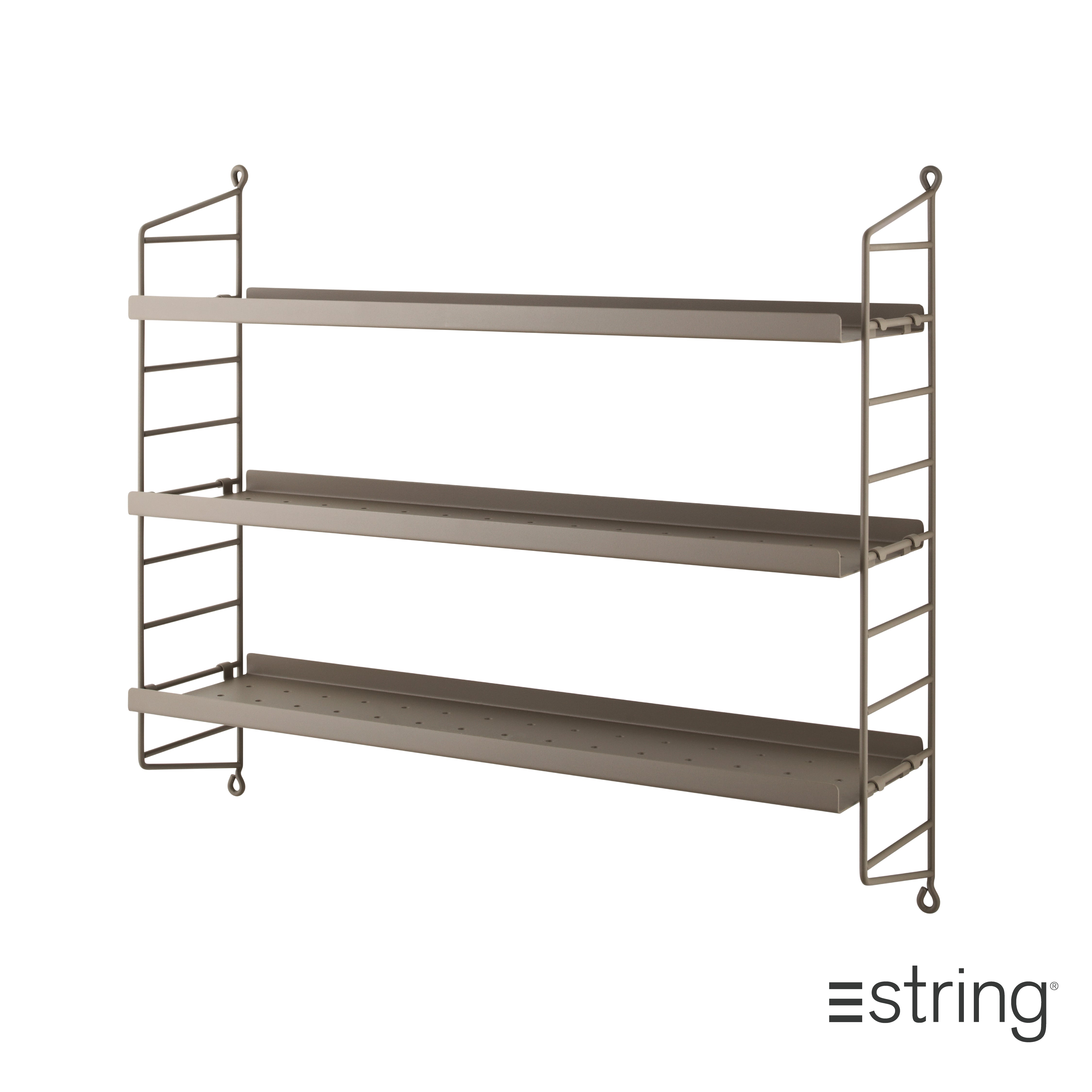 String Pocket - Metal Taupe