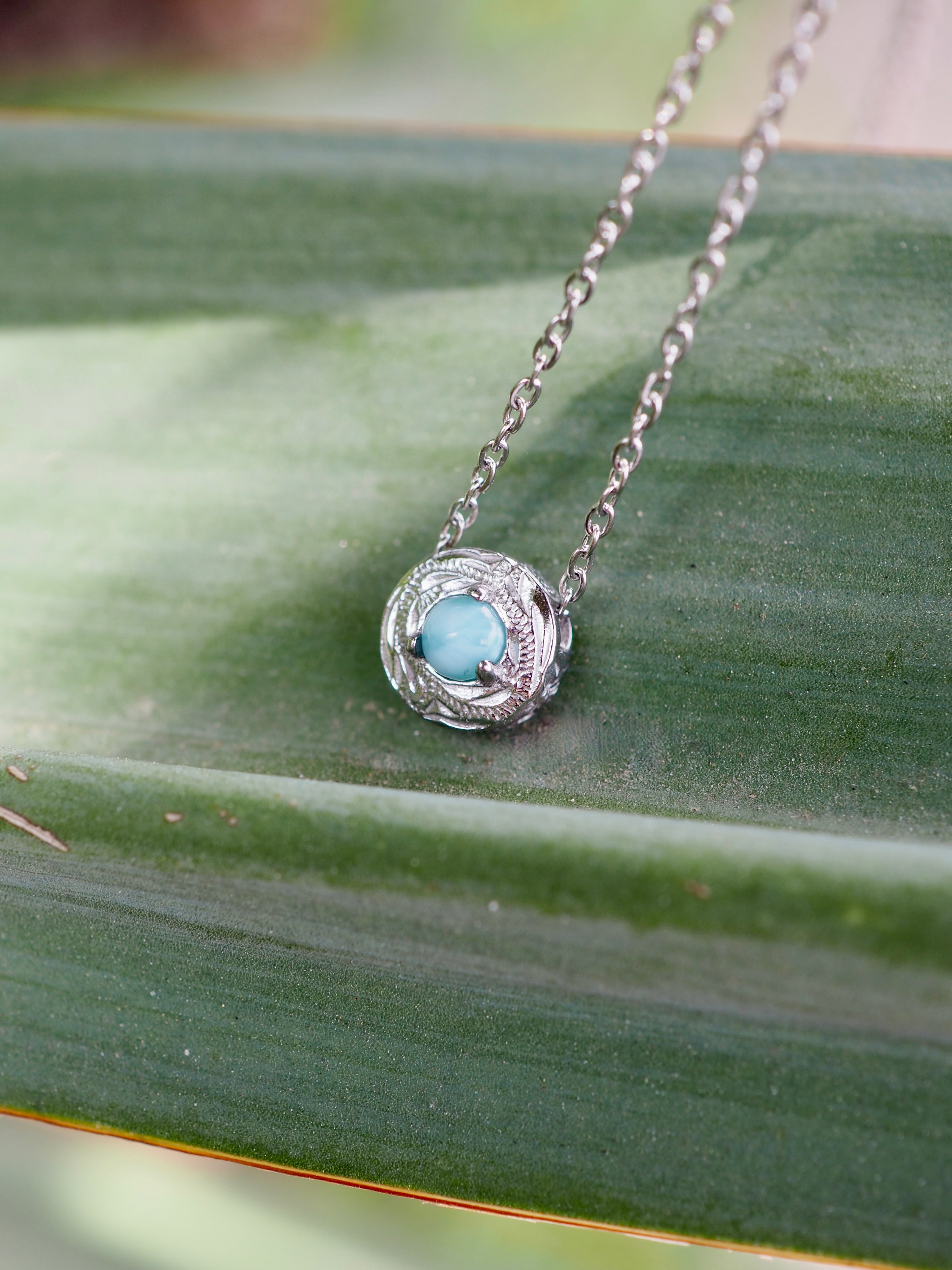 ハワイアン・ラリマー・ネックレス | Lana Jewelry
