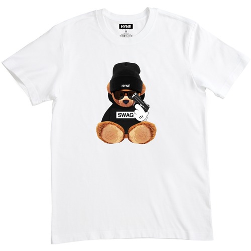 HYNE BEAR HOO#2 - S/S TEE