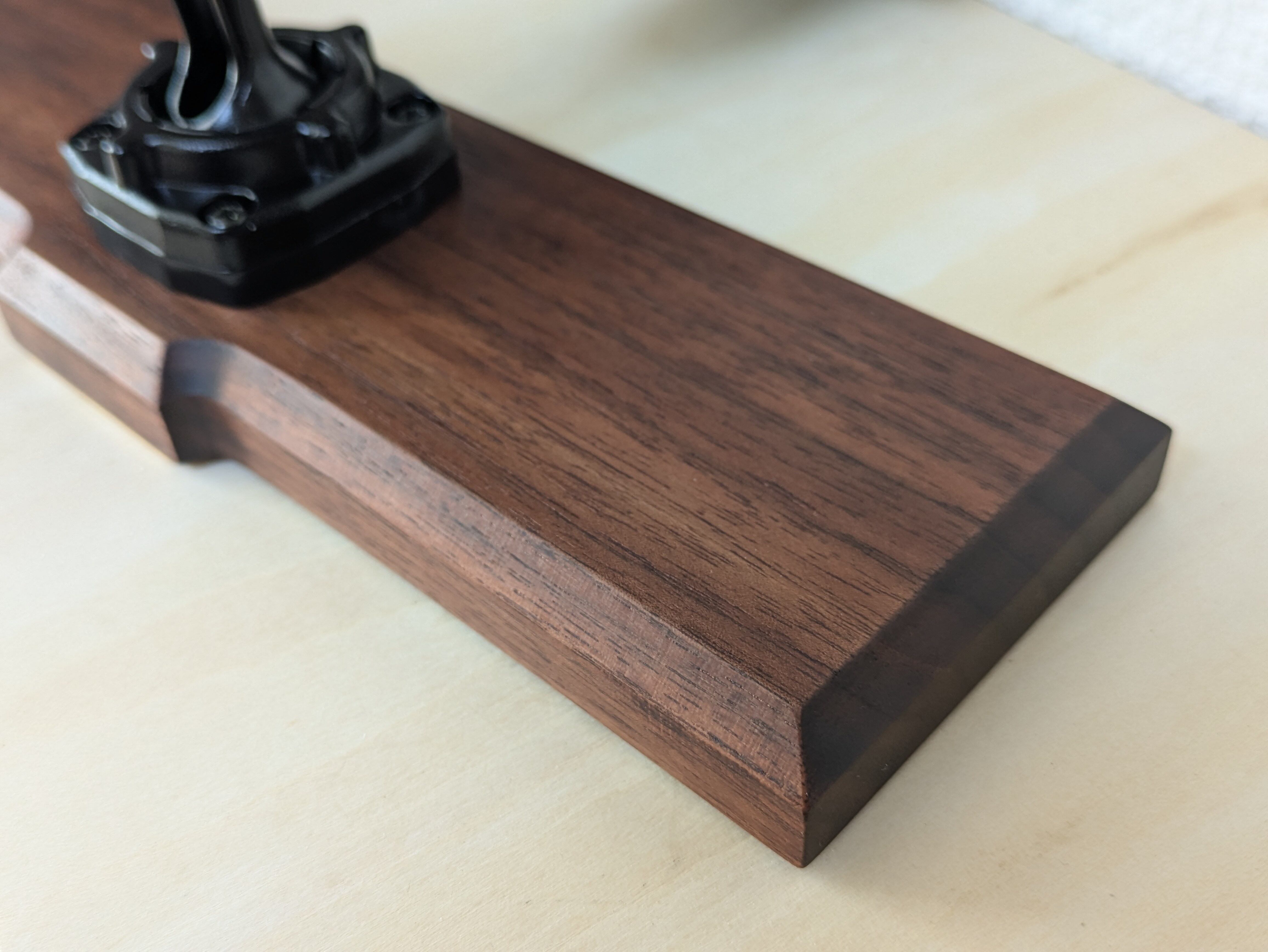 ジムニーJA11専用 木製ルームミラー 【ウォールナット】 ジムニー用 ウッドルームミラー ウォールナット | Pay ID