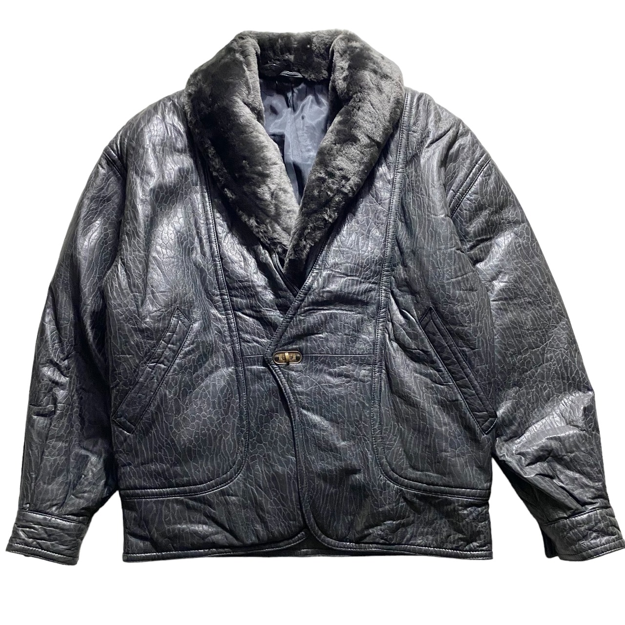 vintage 1980’s CASSANDRE leather jacket