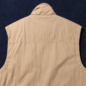 美品 S Eddie Bauer Legend フリースベスト ベージュ POLARTEC エディーバウアーレジェンド