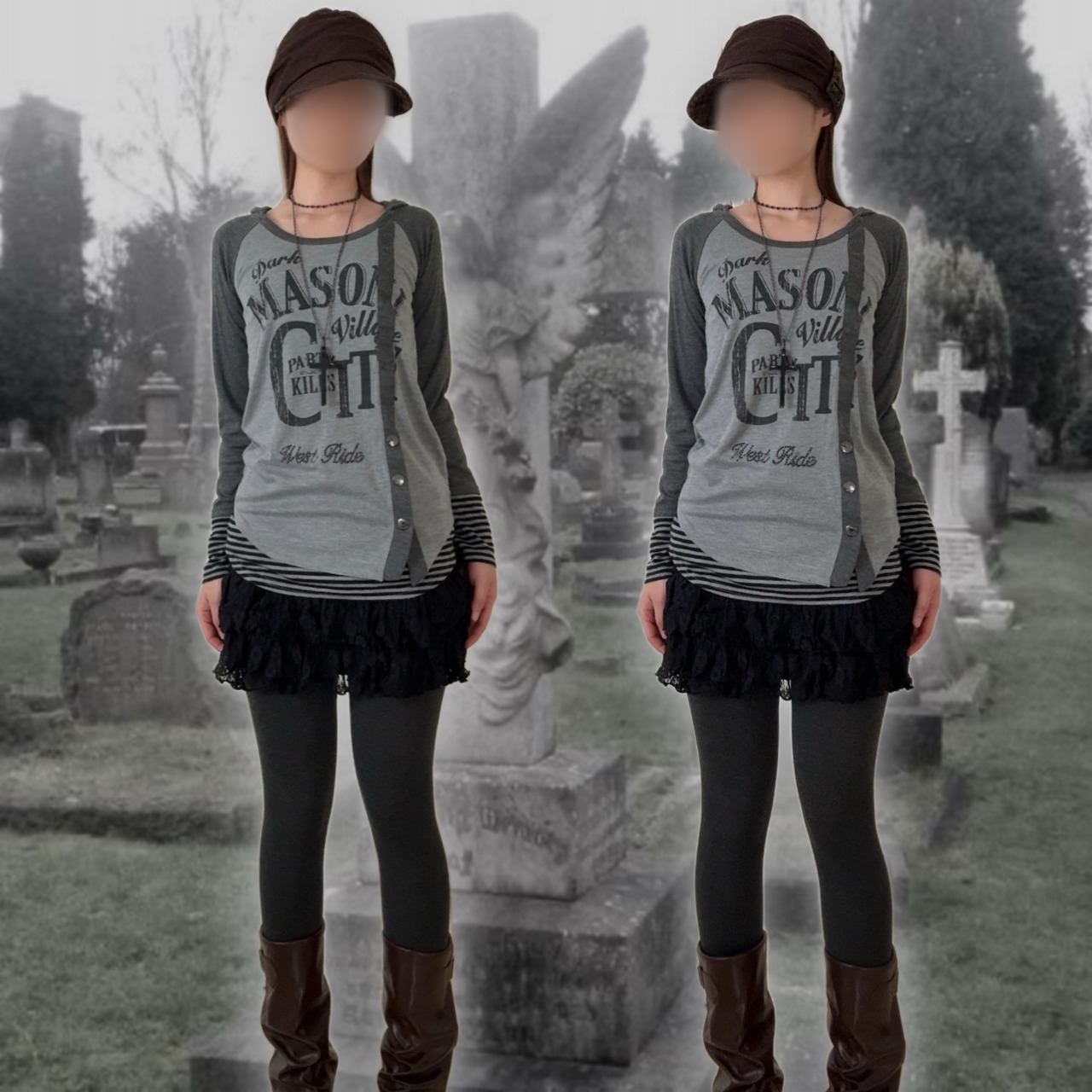 grunge alternative artistic 00s y2k dark