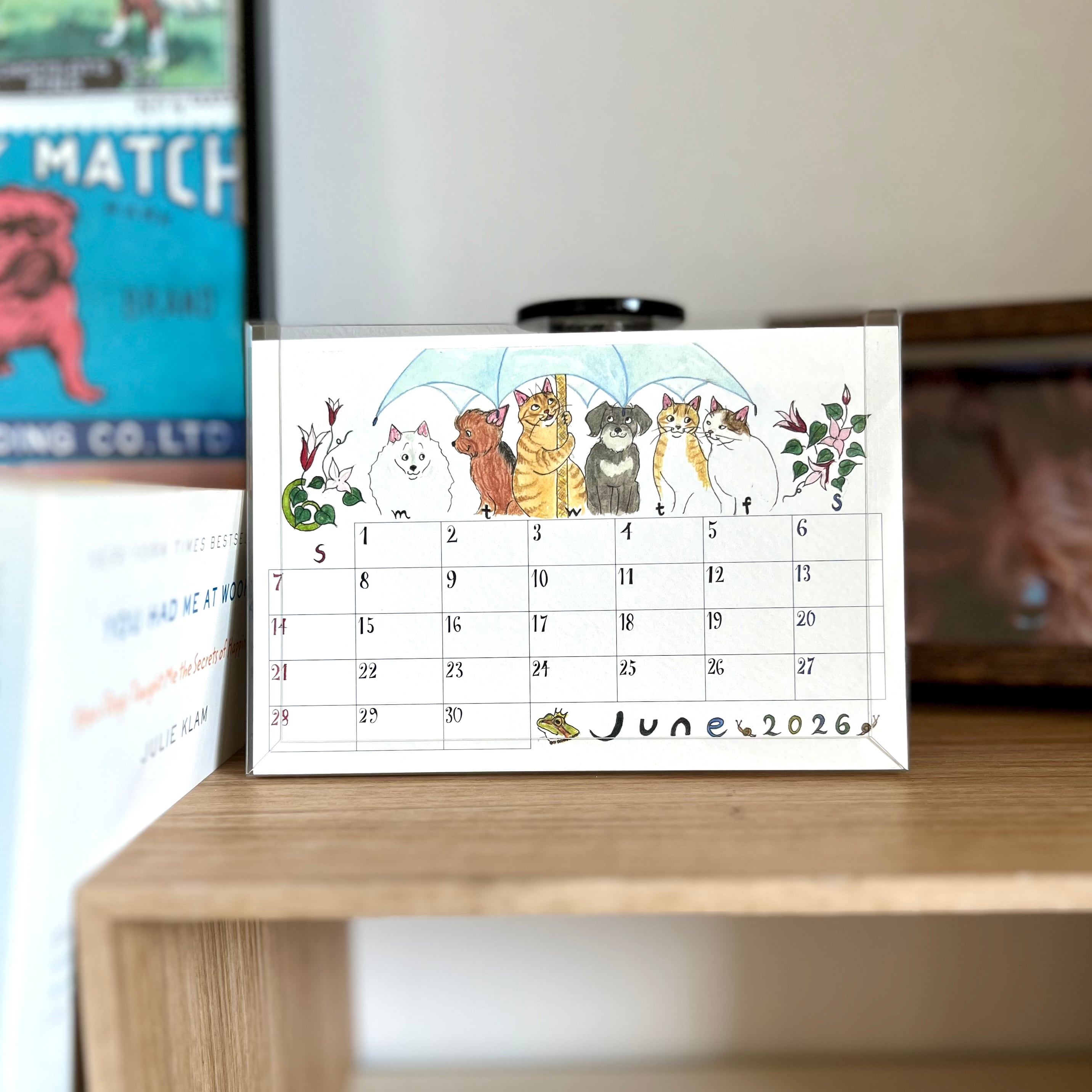 2026年 gogogroomers チャリティカレンダー