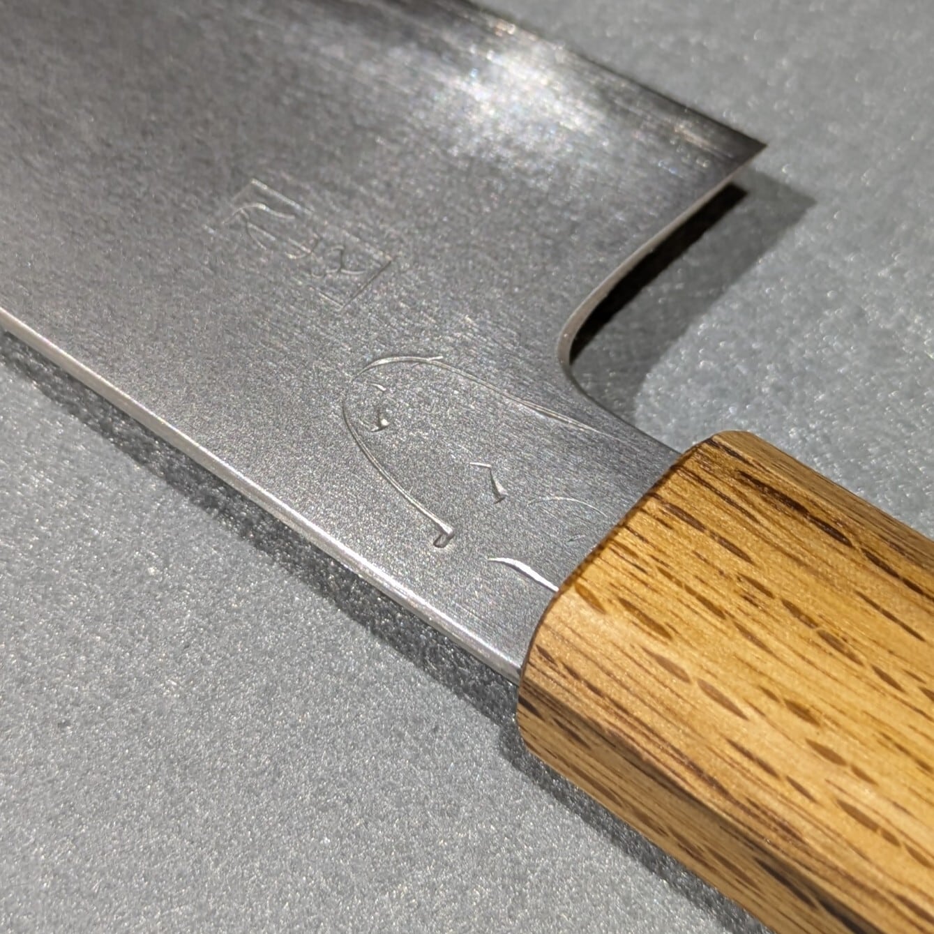 銀三 牛刀 7寸（Ginsan Chef's knife 210mm ） | 円直刃物