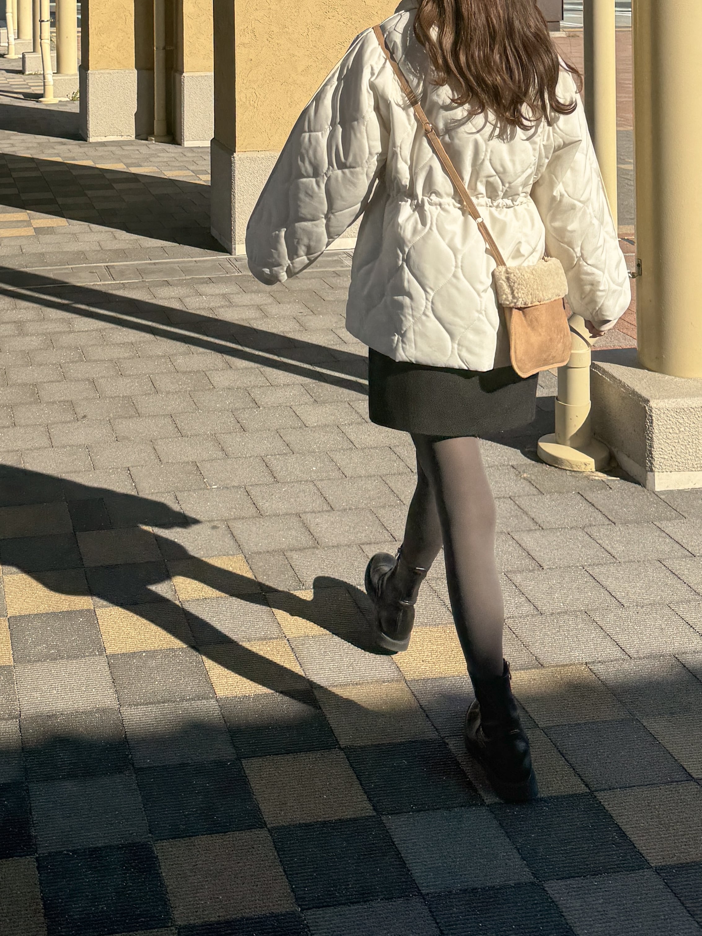 ORIGINAL】 boa collar quilting coat （ladies）即納 | calin