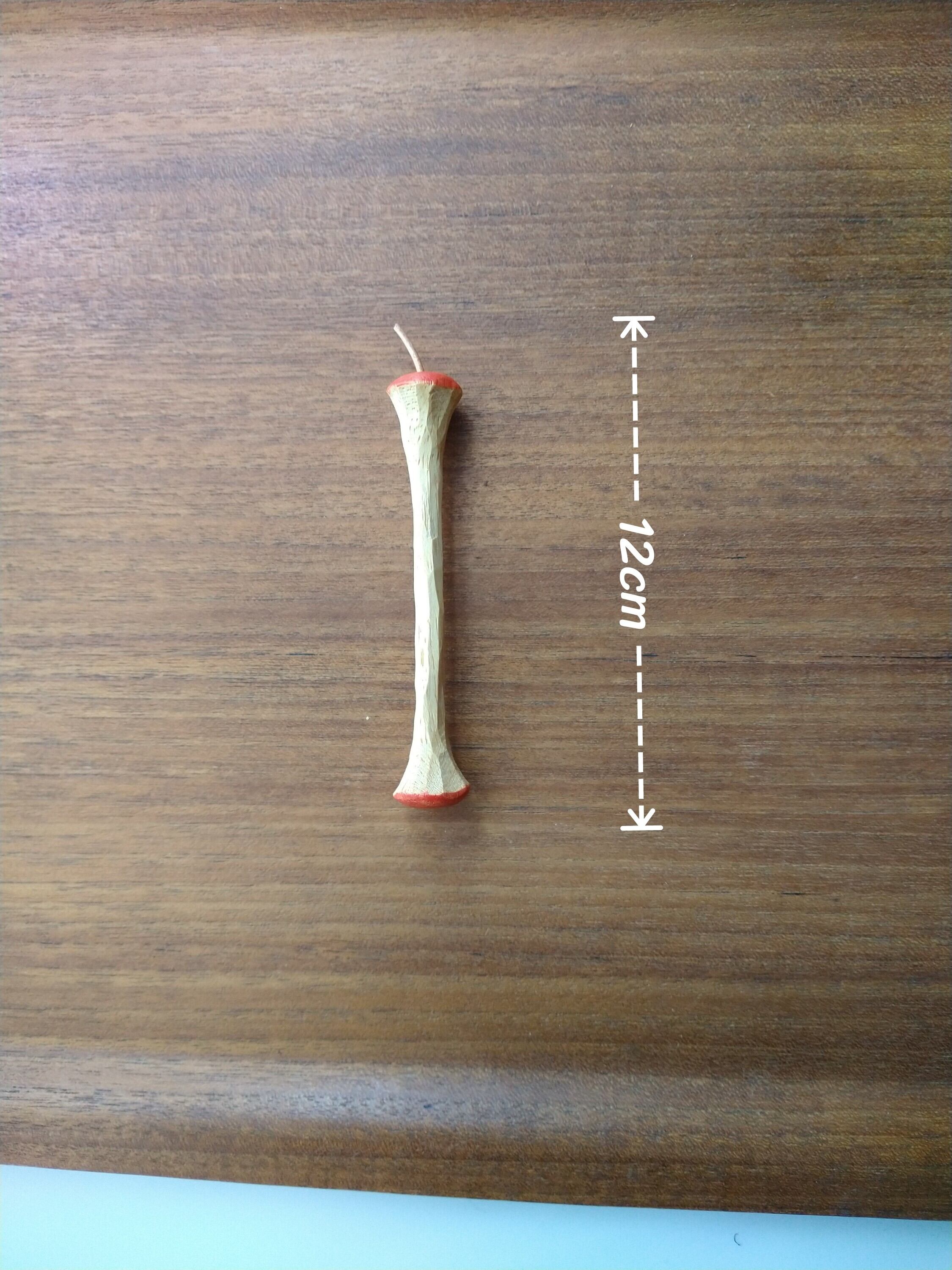 木製りんごの芯 カトラリーレスト 1個 | seki omocha