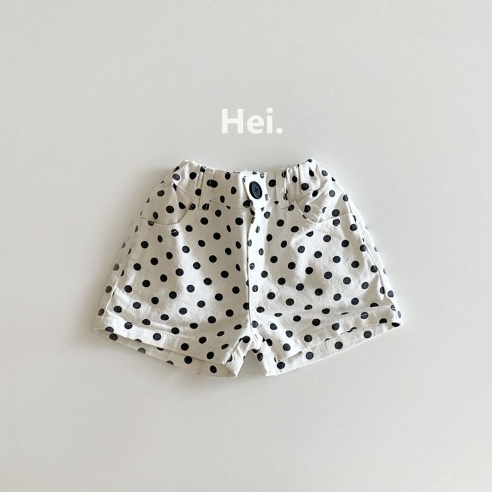 «sold out»«Hei» ドットショートパンツ