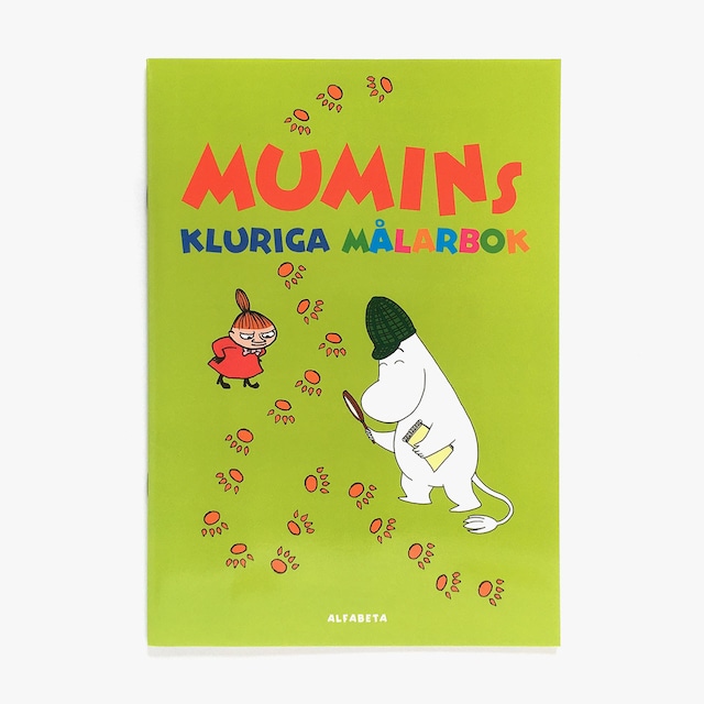 ぬりえブック「MUMINs kluriga målarbok（ムーミンのスマートぬりえブック）」《2013-01》