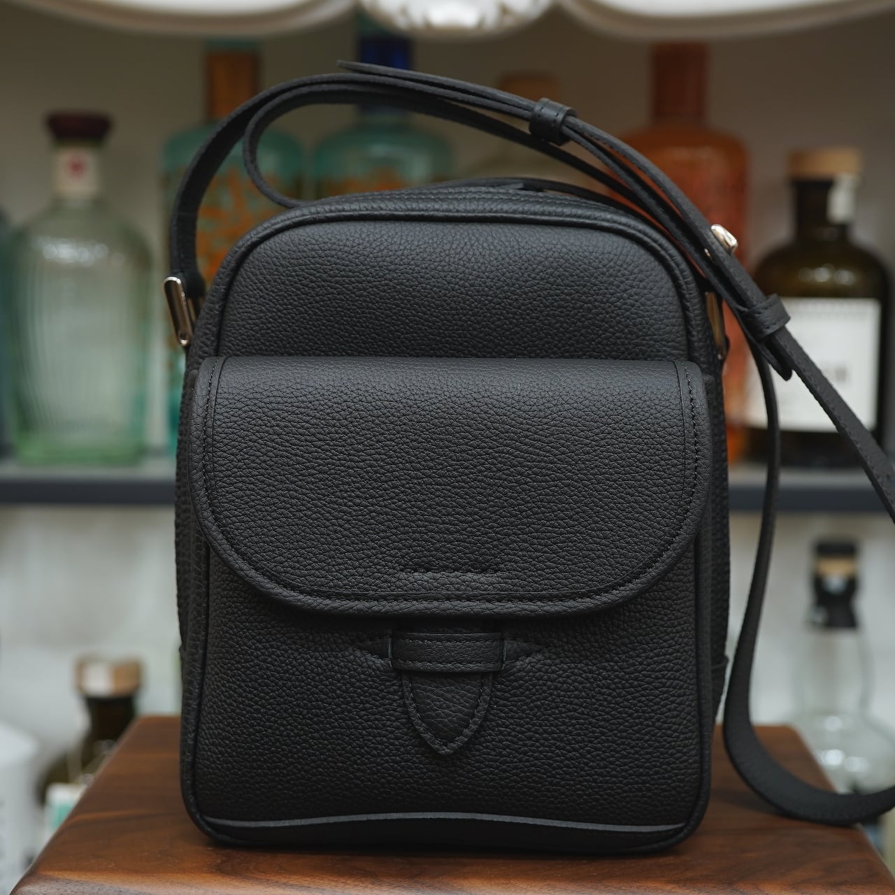 ル・ボナー オブレ・シュランケンカーフ ブラック