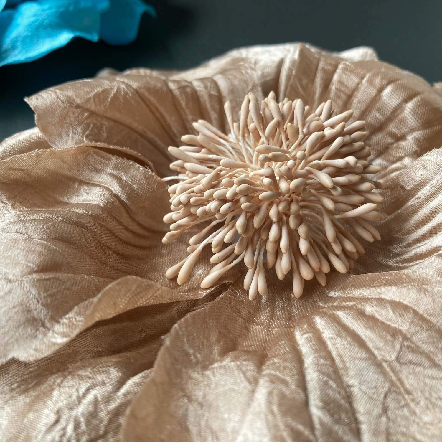 オンライン限定》5枚花びらの大きな布花 | Dua-アクセサリーパーツショップ