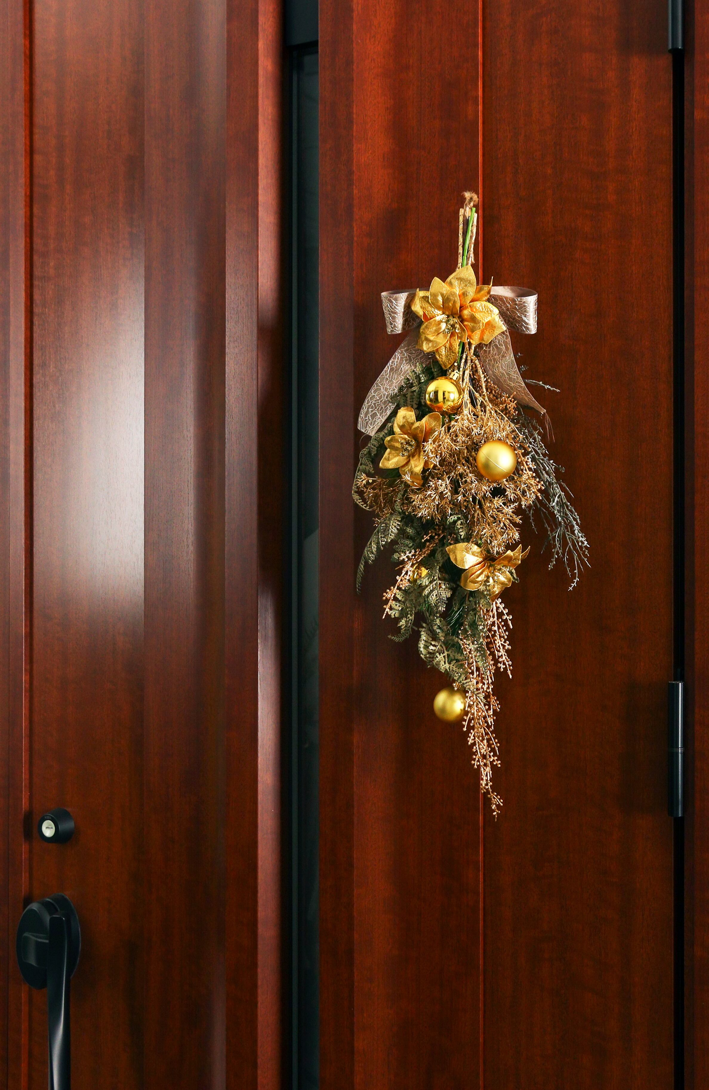 クリスマスラグジュアリースワッグ