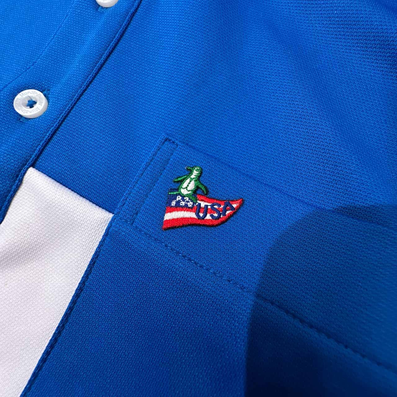 Munsingwear マンシングウェア ポケット付き ツートン ドライ 半袖