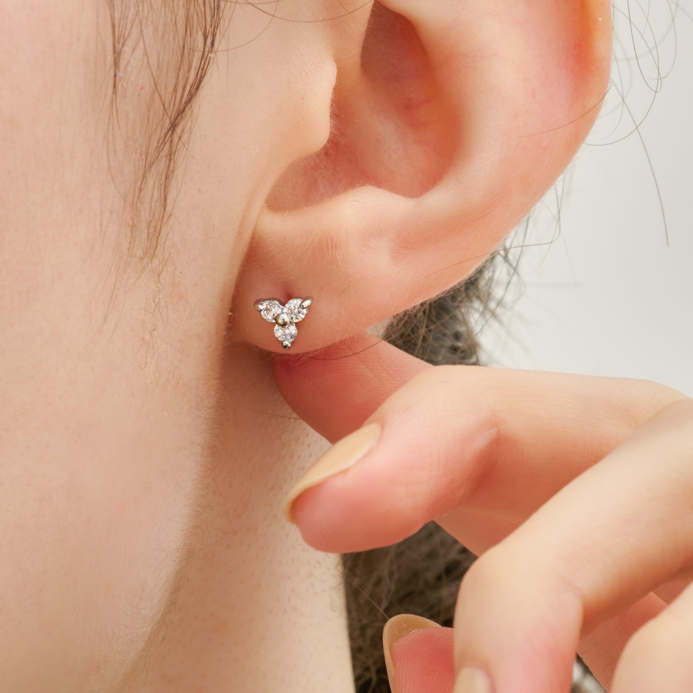 ピアス　No.4942 ミニサイズ】stainless blossom pierce SP418 | RIN. accessory