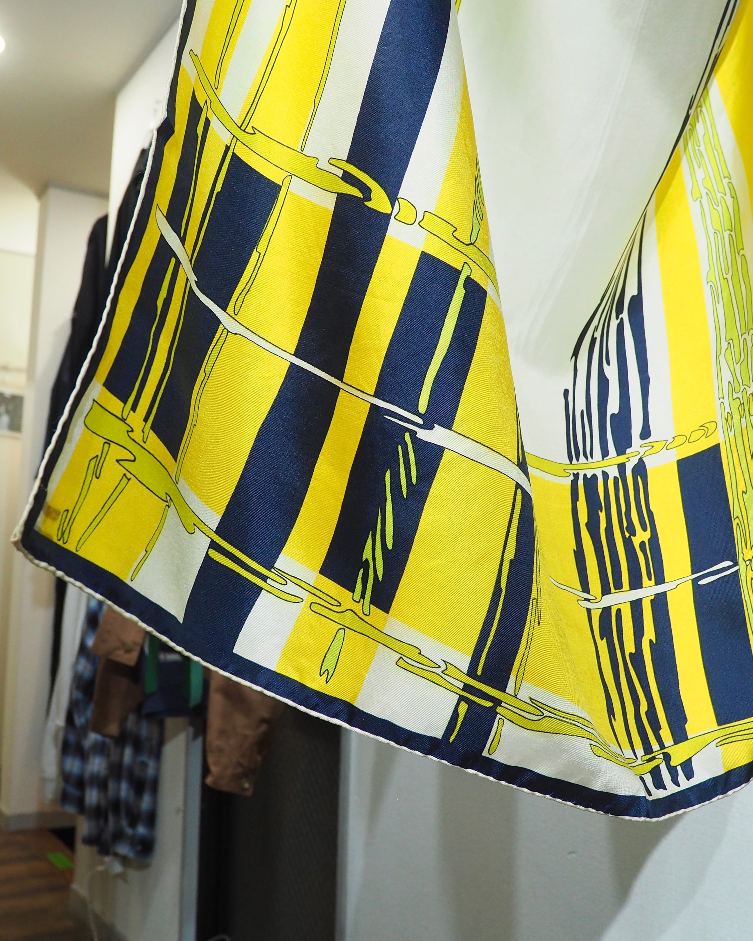 " Made in France " vintage silk scarf