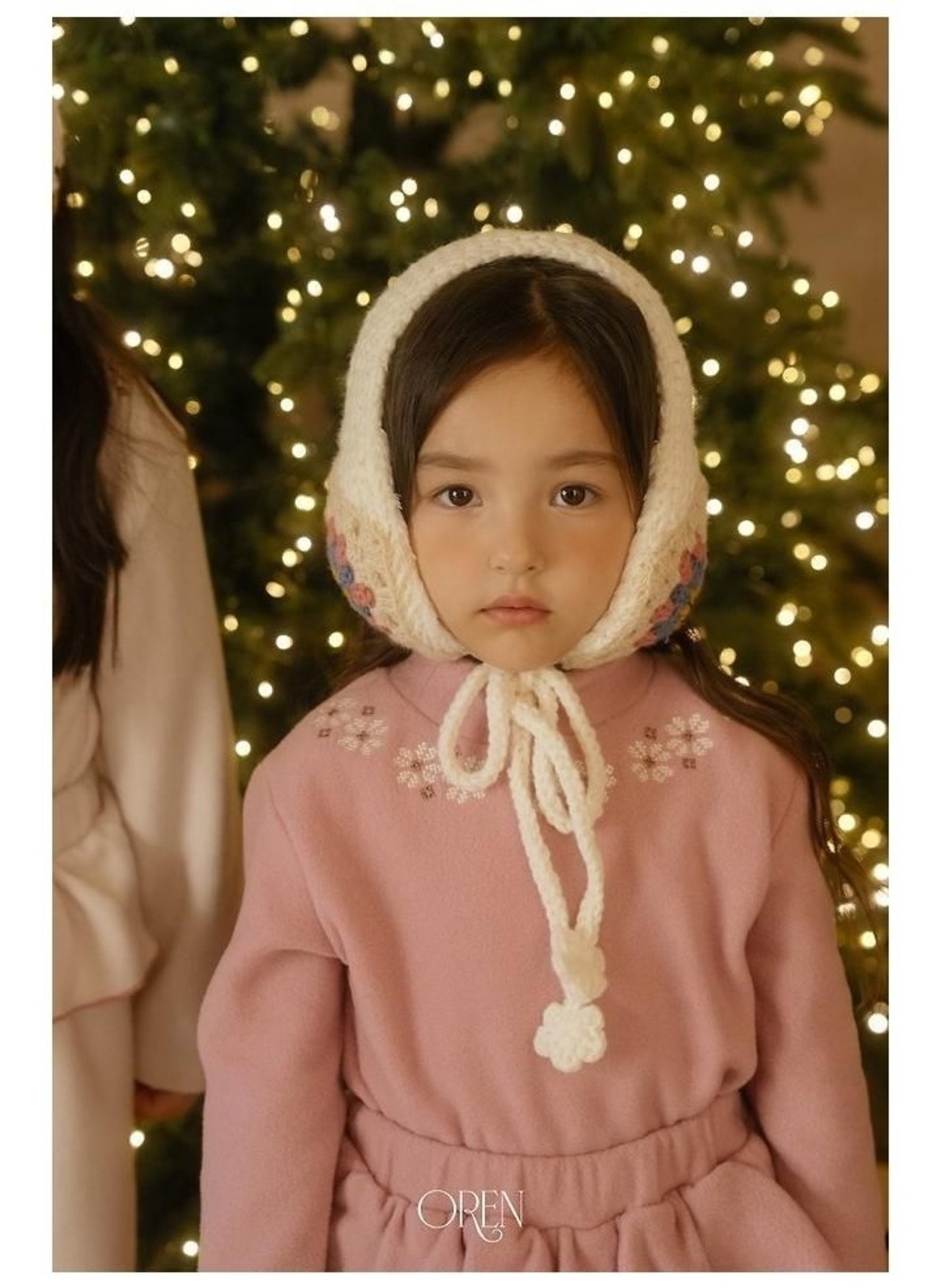 オーレン / oren / 手編み風ニットヘアバンド / 韓国子供服 / キッズ / 26winter〖取寄〗*FREE*