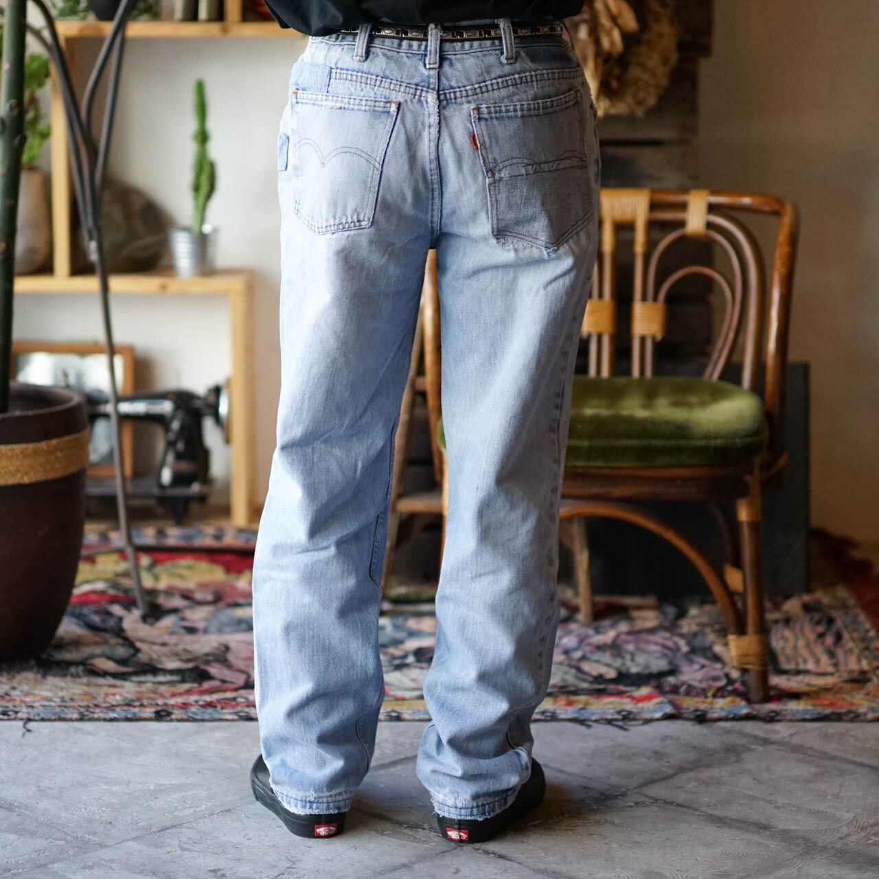 【定価27,500円】オリジナル Levi's リメイク デニム vintage