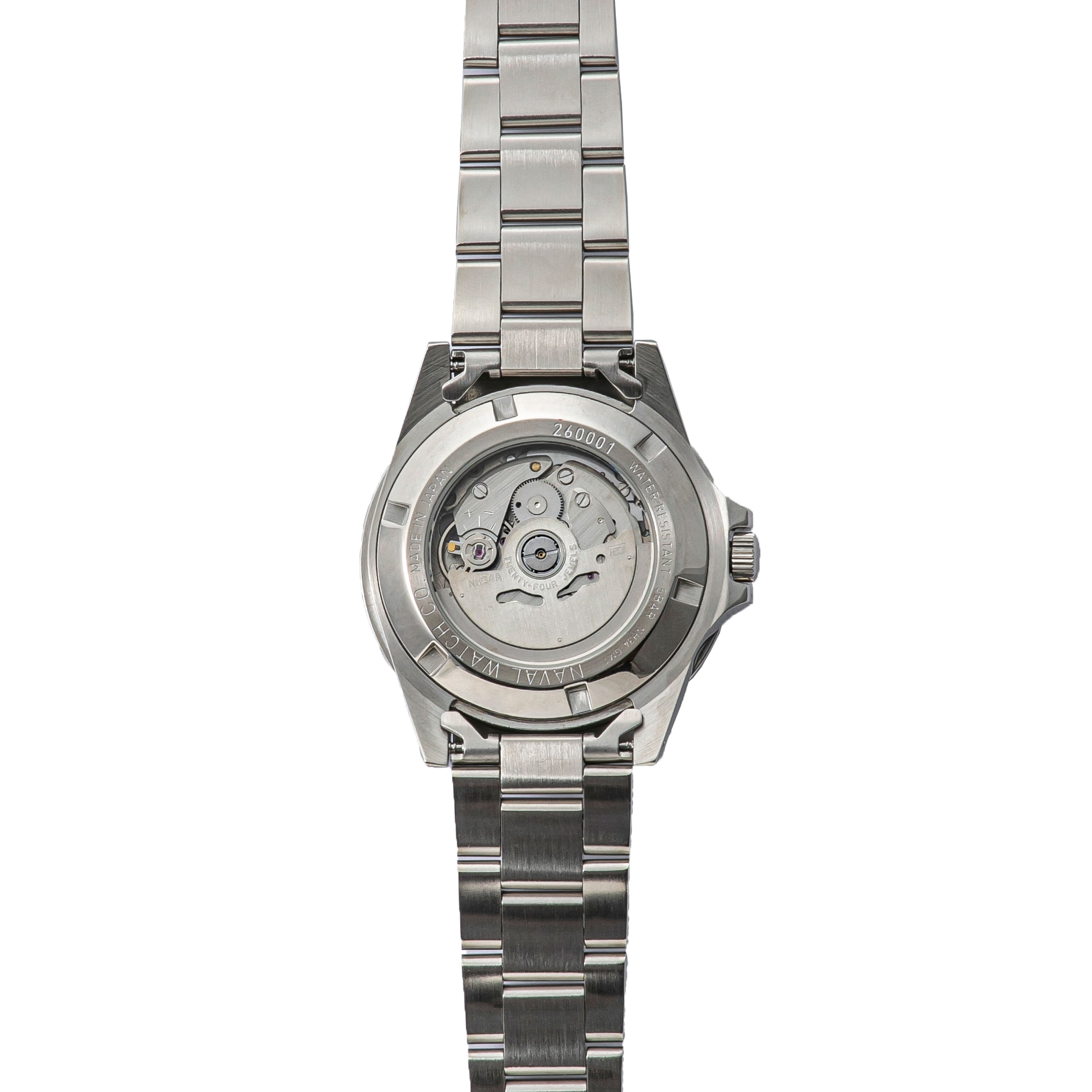 Naval Watch Produced By LOWERCASE FRXD001 GMT Mechanical S/S 3