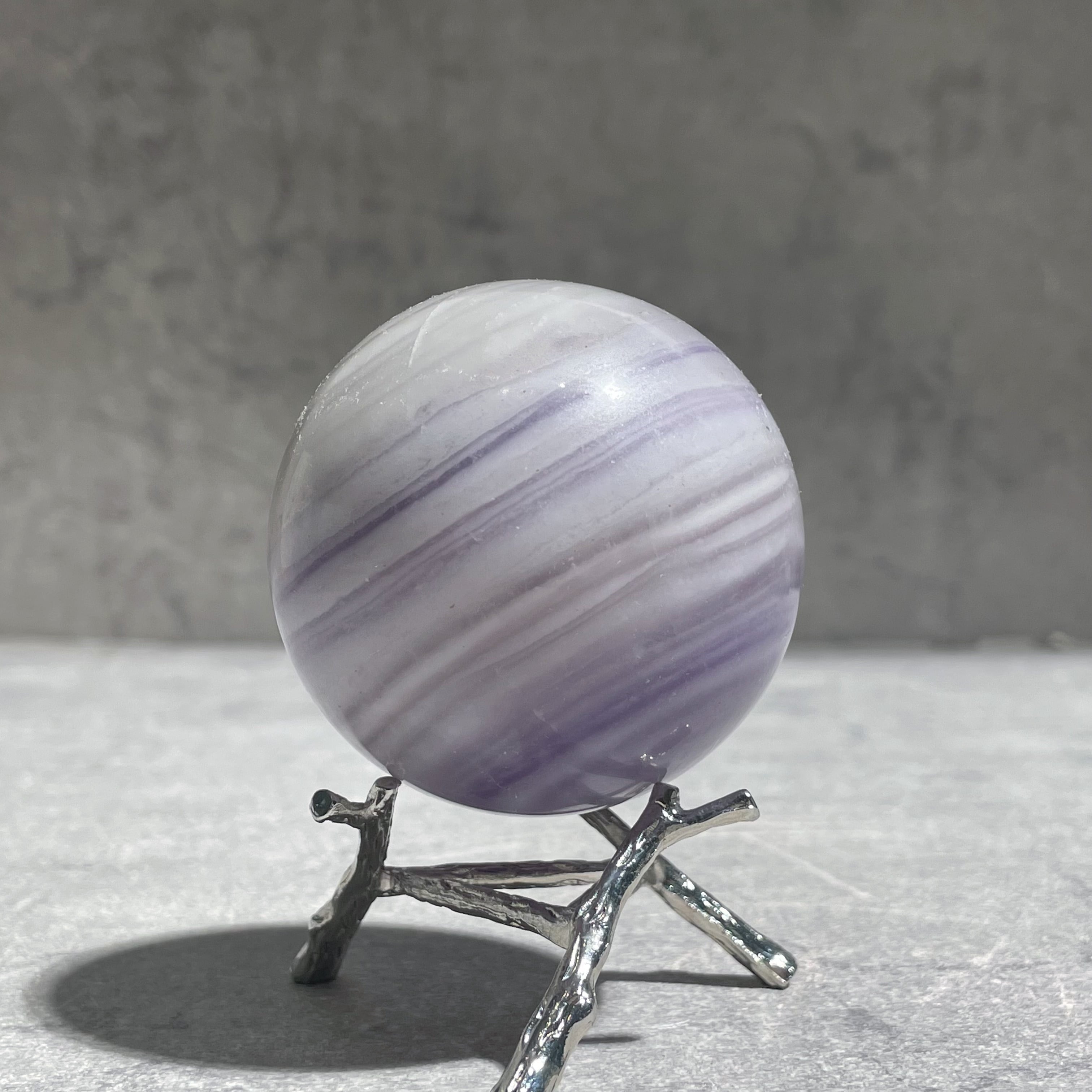 シルキーフローライト スフィア02◇ Silky Fluorite ◇天然石・鉱物