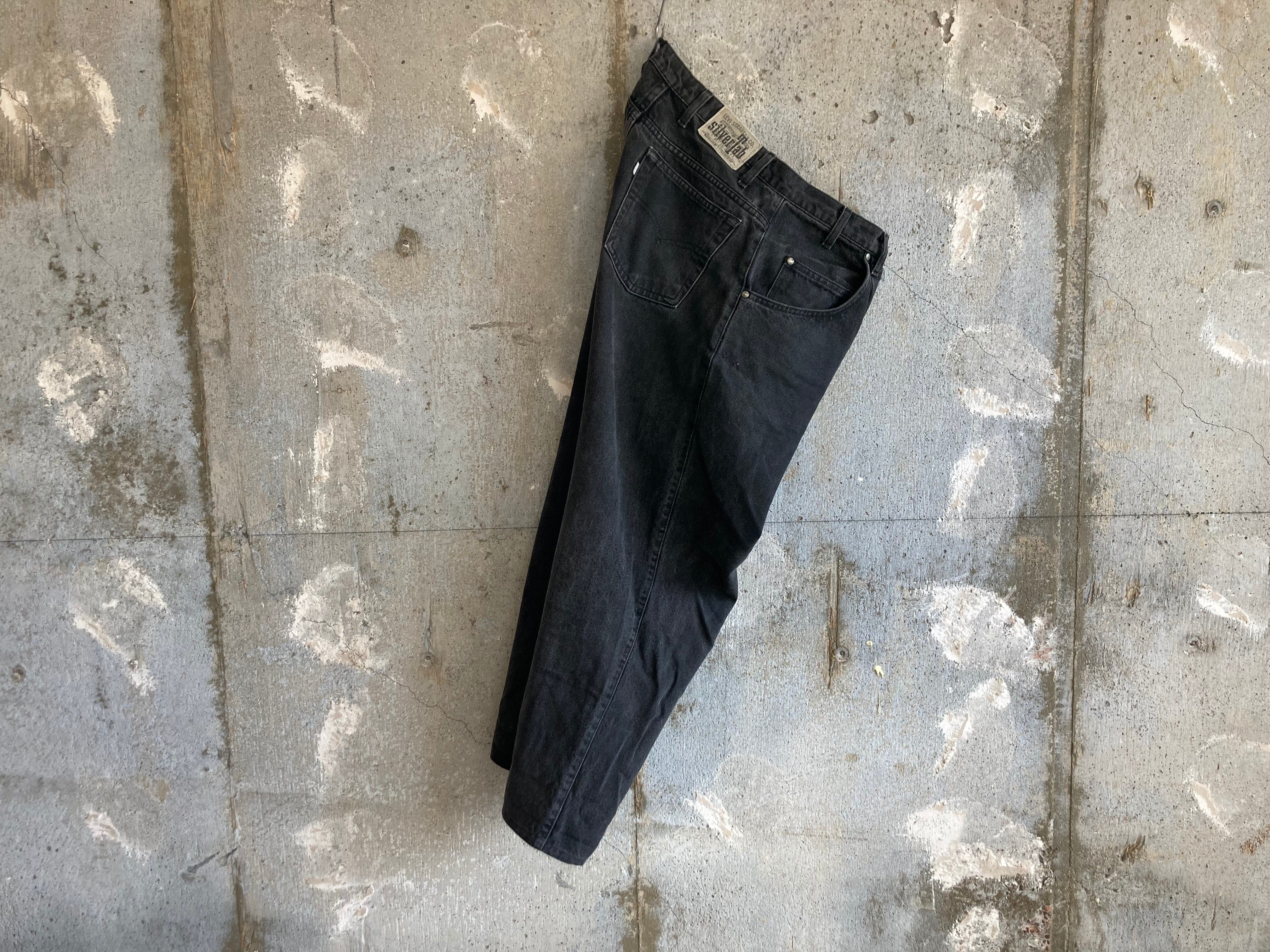 90s levi's silvertab black 5p denim loose 1990年代 リーバイス