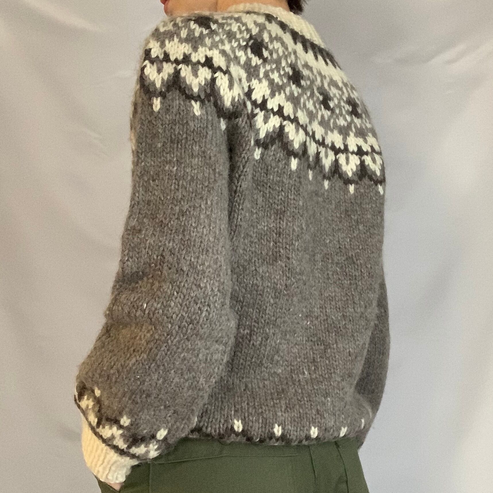 ※当日発送※ vintage ノルディックセーター Vintage Nordic Sweater _01（ノルディック柄ニット） | TROPHY