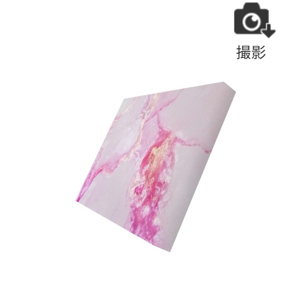 pink ファブリックパネル インテリア アルコールインクアート アート