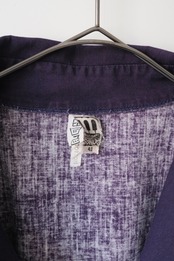 1970's Marimekko bi-pattern french sleeve blouse