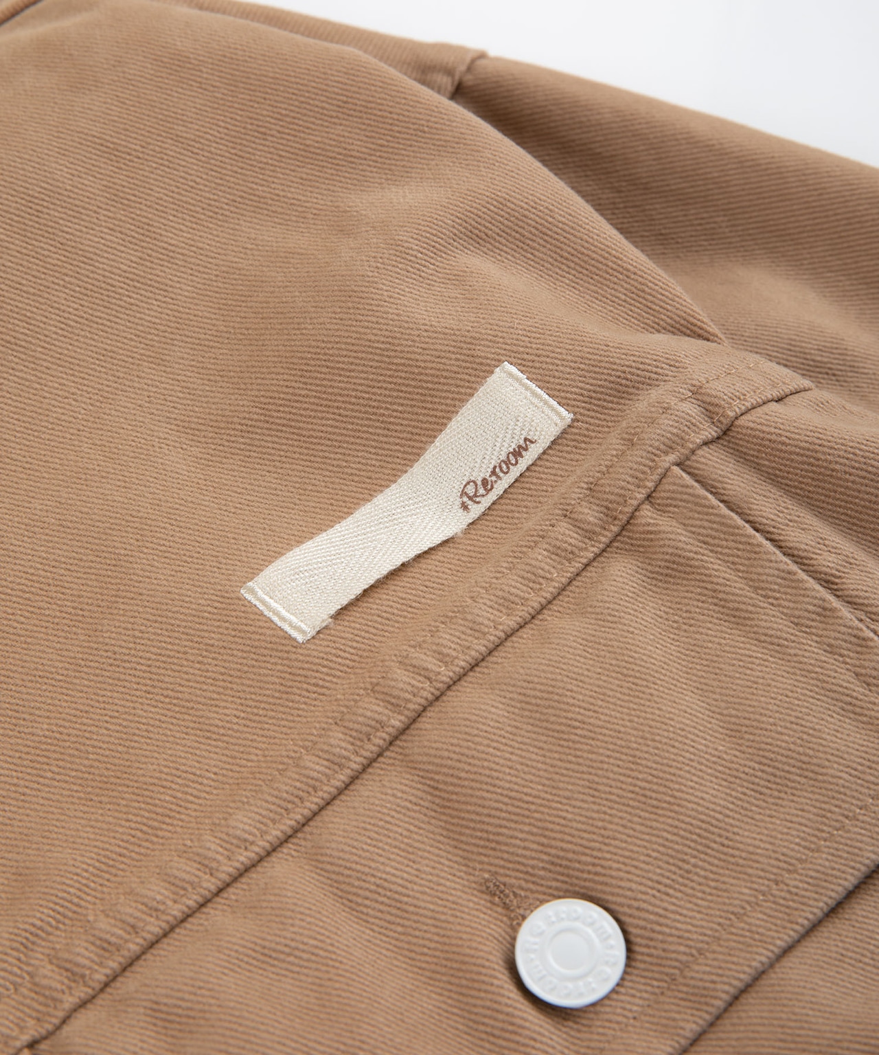 【#Re:room】COTTON TWILL COLOR BIG JACKET［REJ104］