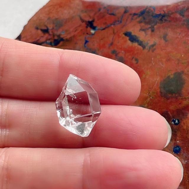 【超美石】ハーキマーダイヤモンド　原石（フューチャータイムリンクつき）　5313