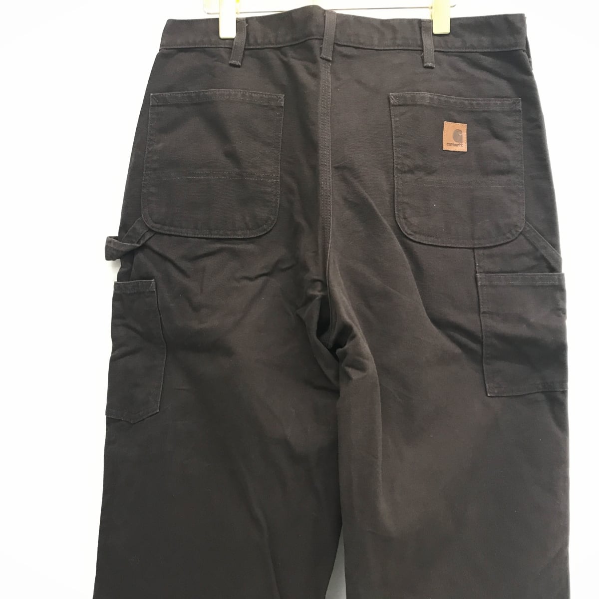 極美品 Carhartt Mサイズ カーハート デニム生地 パンツ ベージュ