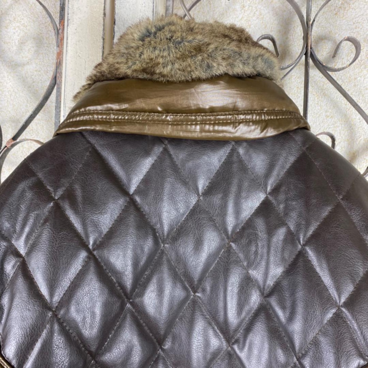 平成初期ネオお兄系フェアリーグランジ レースアップy2k ファーダウン  