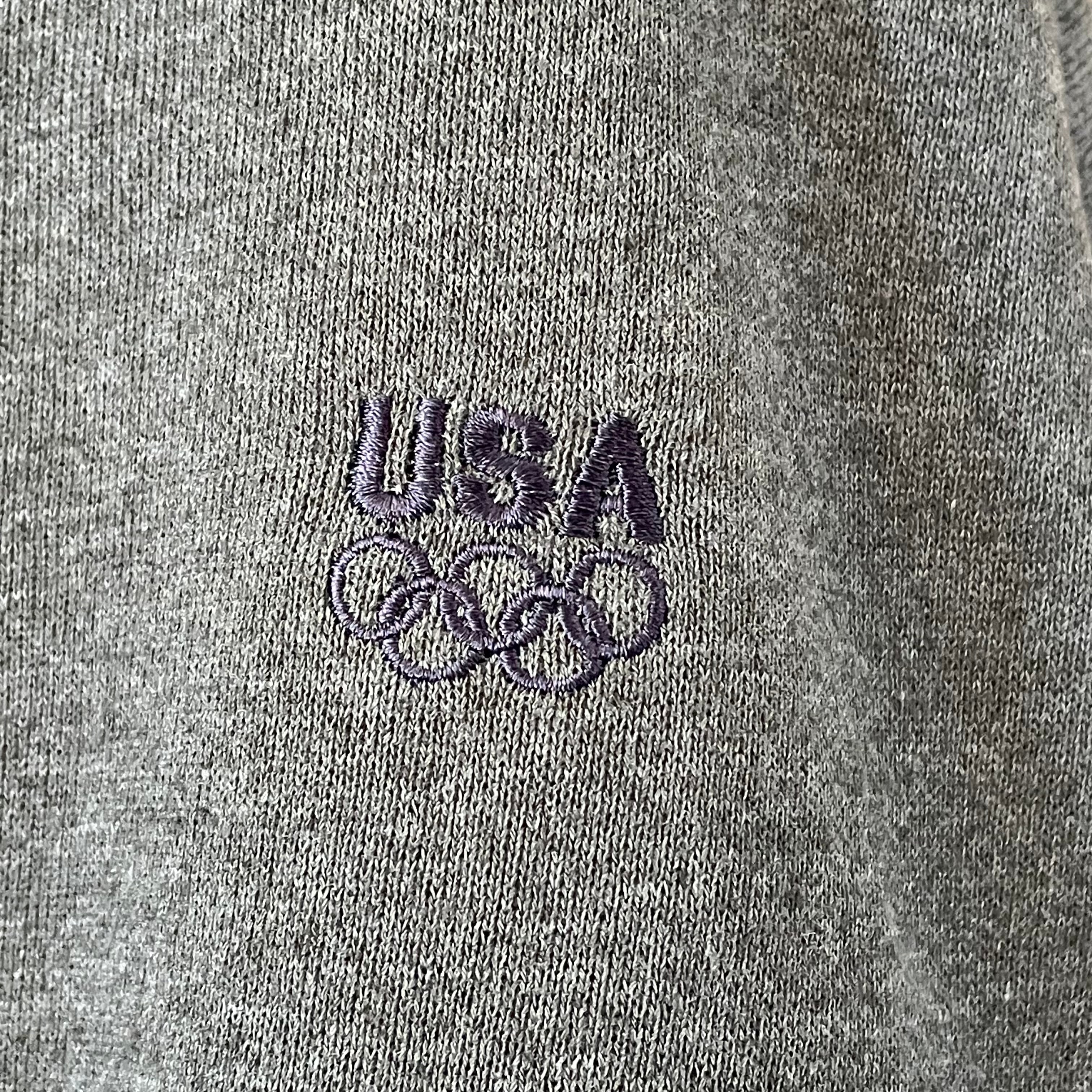 USA Olympic】ワンポイント刺繍ロゴ スウェット トレーナー