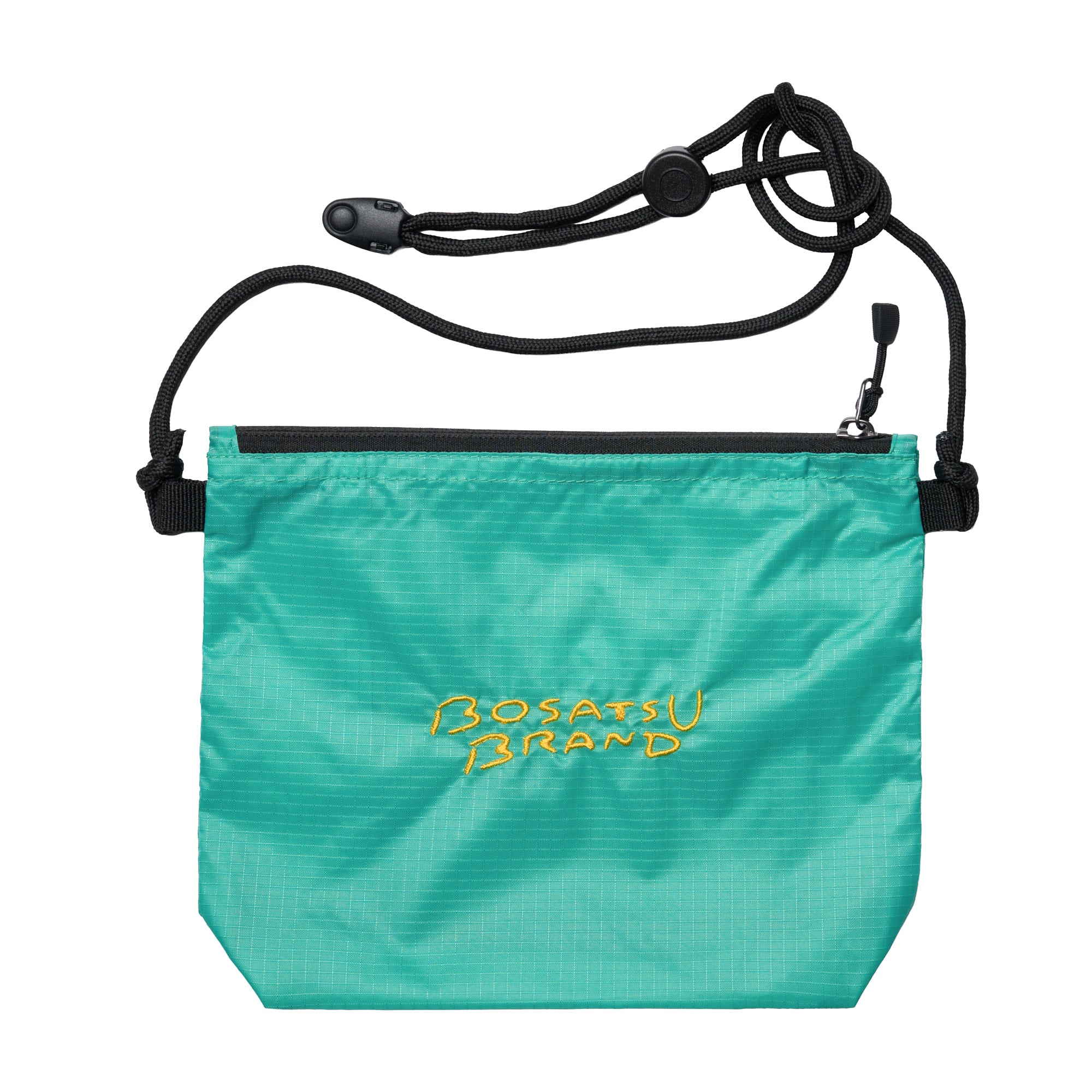 シャカシャカ仏像バッグ(刺繍) 文殊菩薩 ナイロンリップストップ