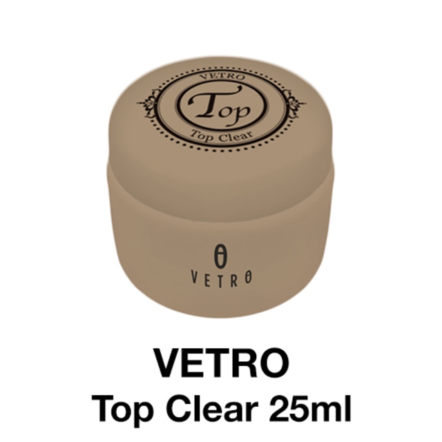 VETRO（ベトロ）：Top Clear（トップクリアジェル）25ml【No.19】
