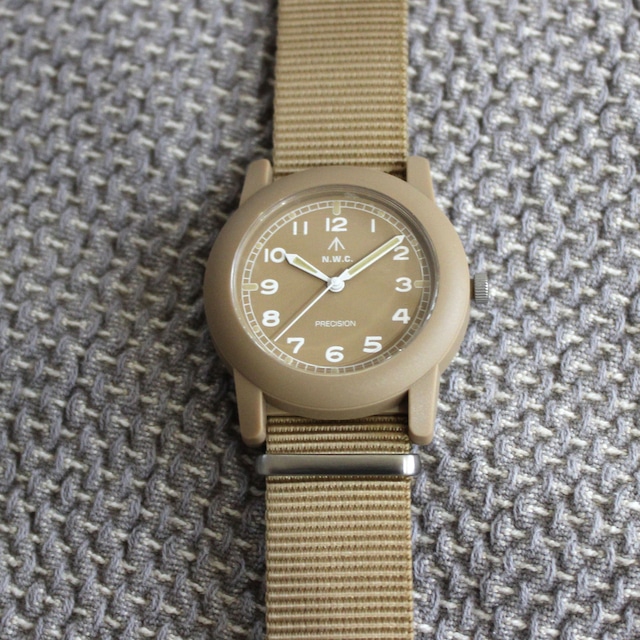 NAVAL MILITARY WATCH Mil.-08Ca Camper TYPE Beige(ベージュ）